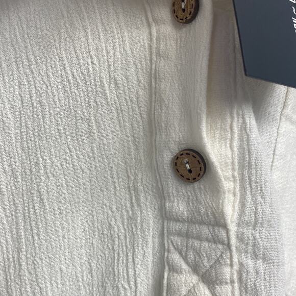 Oak & Acorn Seed Tunic - Selenite size small (b28.15) - Picture 8 of 12